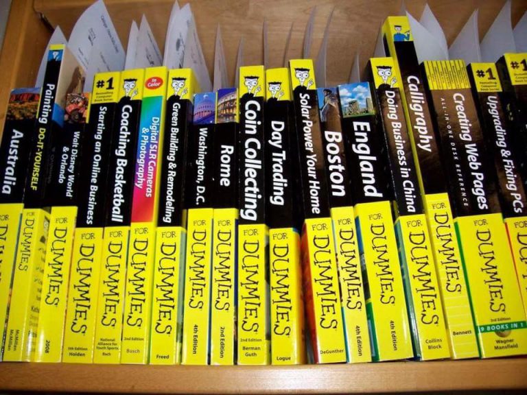 تحميل سلسلة كتب For Dummies عبارة عن 1000 كتاب في مختلف المجالات