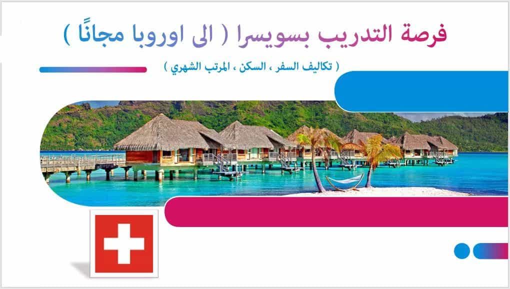 تدريب EPFL الصيفي في سويسرا 2021 (ممولة بالكامل )
