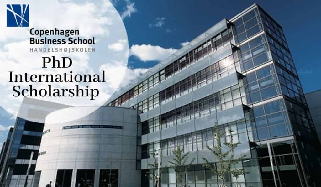 منحة دكتوراه في كلية كوبنهاغن للأعمال Copenhagen Business School في الدنمارك (ممولة)