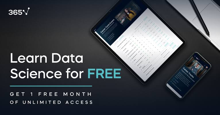 موقع 365DataScience يتيح جميع الكورسات مجاناً حتى يوم 20 نوفمبر