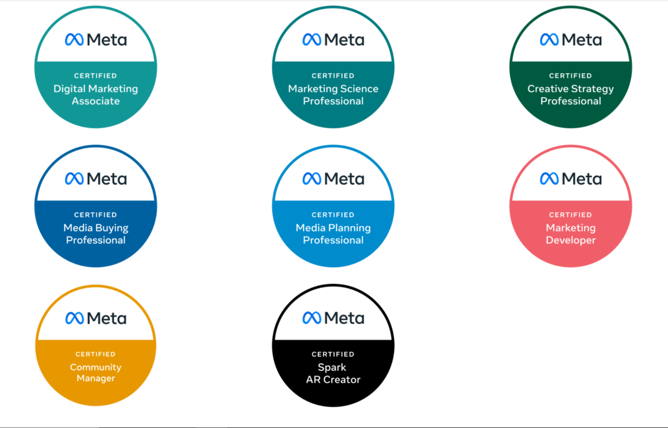 كورسات شركة Meta بالتعاون مع منصة كورسيرا | شهادات مجانية