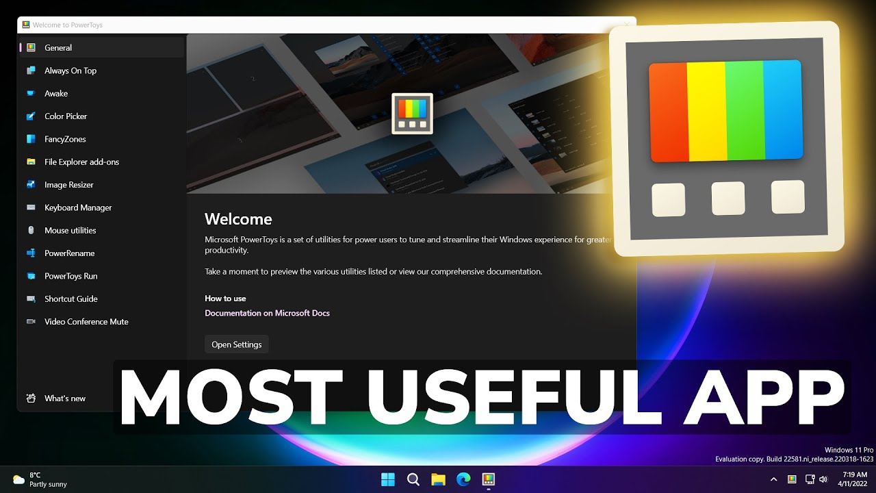 تحميل برنامج Microsoft PowerToys