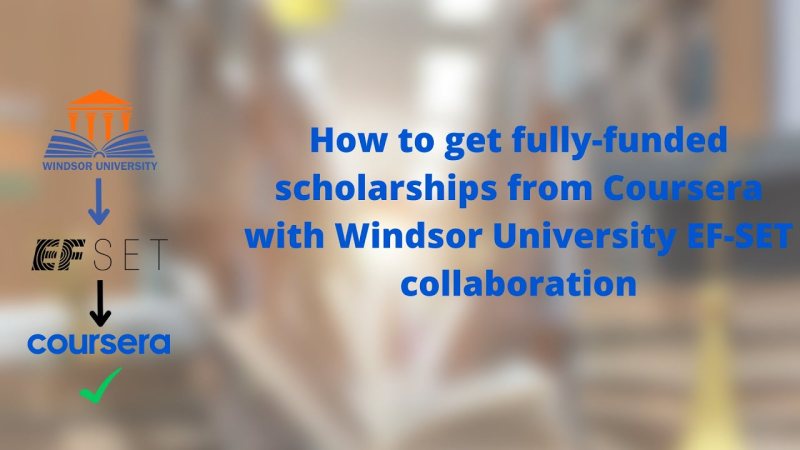 منح وكورسات مجانية مقدمة من جامعة Windsor بالتعاون مع كورسيرا