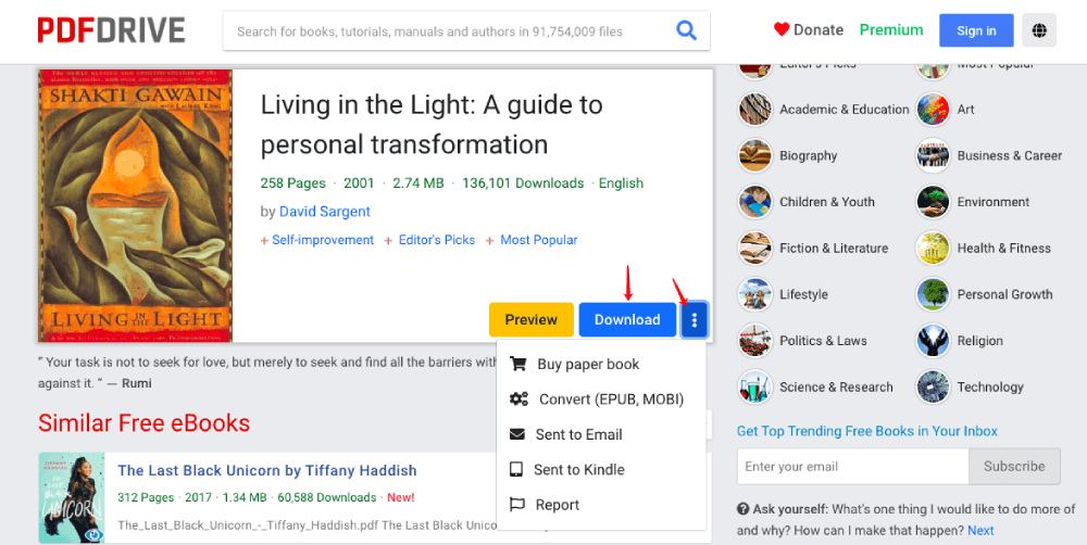 دليلك الشامل حول موقع PDF Drive لتحميل الكتب بالعربي ومميزاته