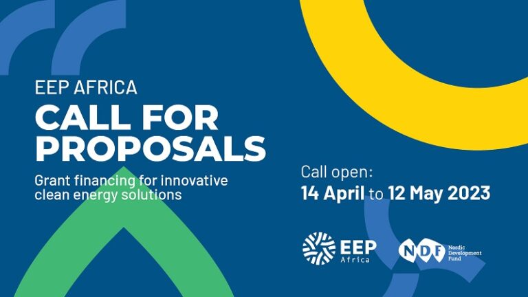 دعم EEP Africa 2023 لمشاريع الطاقة النظيفة المبتكرة (حتى 1,000,000 يورو)