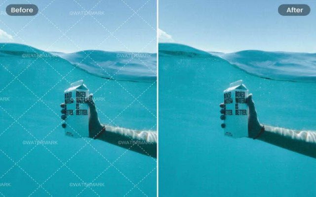 موقع Watermark Remover لإزالة العلامة المائية من الصورة اون لاين