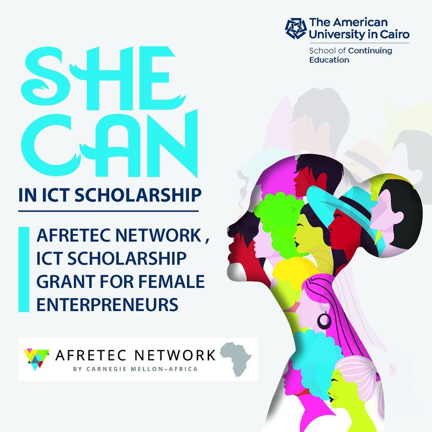  منحة هي تستطيع في مجال الاتصالات و تكنولوجيا المعلومات She Can in ICT