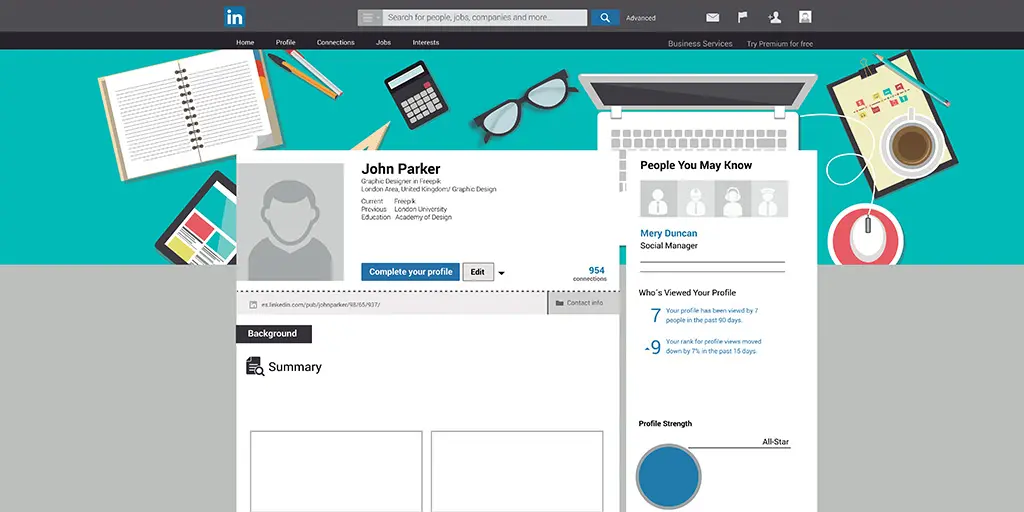 كيف تجعل حسابك على LinkedIn الأفضل لجذب فرص العمل؟