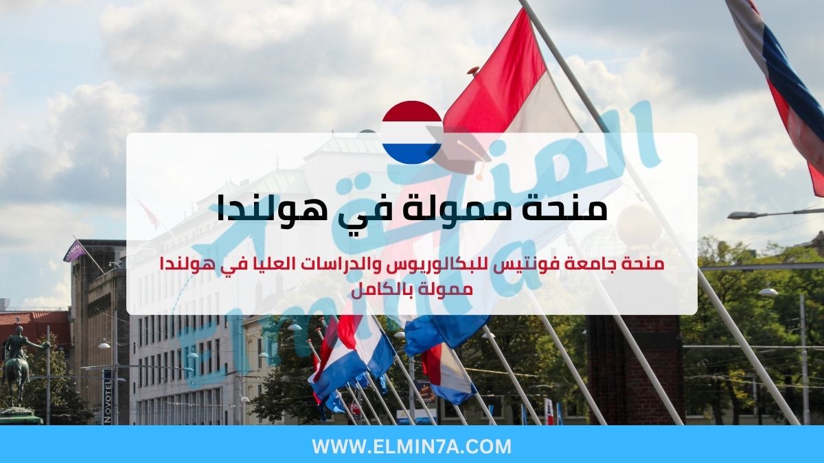 منحة جامعة فونتيس للبكالوريوس والدراسات العليا في هولندا ممولة بالكامل