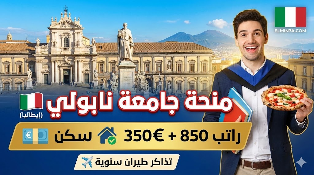 منحة جامعة نابولي فيديريكو الثاني : ادرس في إيطاليا بتمويل كامل وراتب شهري