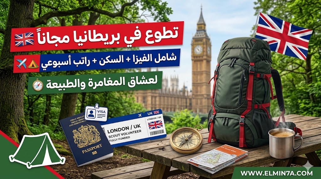تطوع في بريطانيا مع "Scout Adventures": شامل التأشيرة وراتب أسبوعي وإقامة