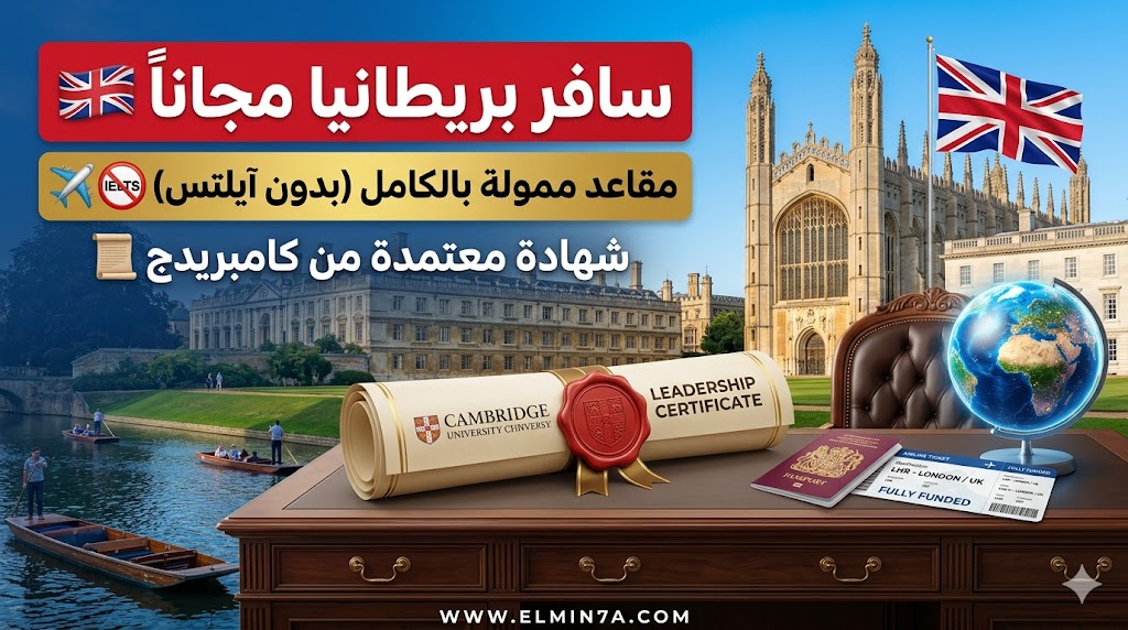 شهادة القيادة الشبابية في كامبريدج – برنامج ممول بالكامل وجزئياً في المملكة المتحدة