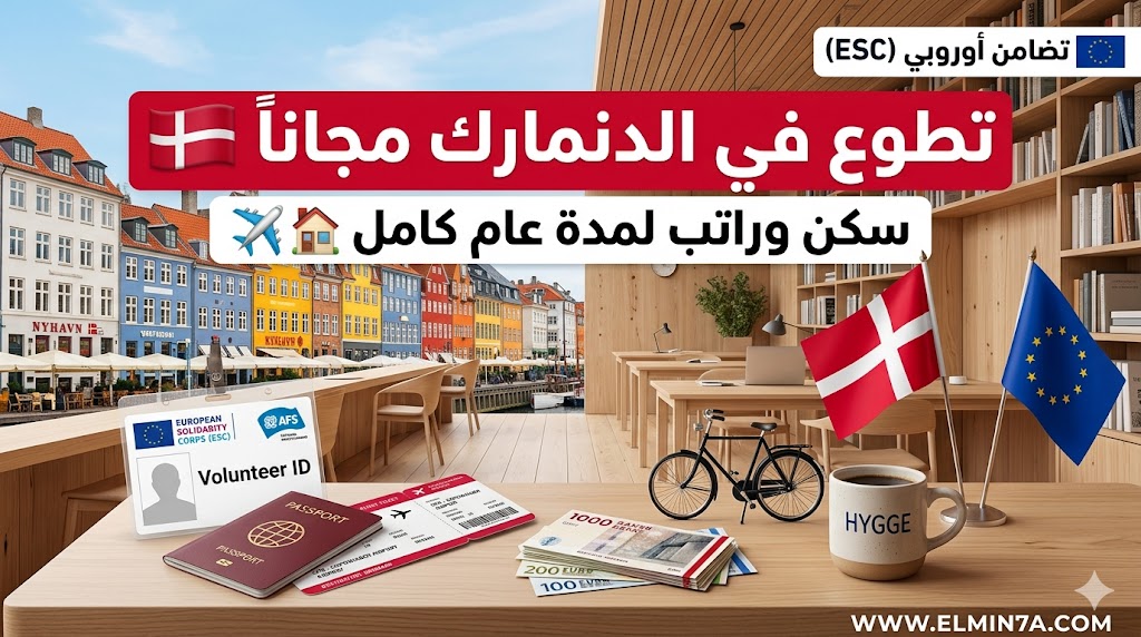 فرصة تطوع في الدنمارك : مع منظمة AFS Interkultur