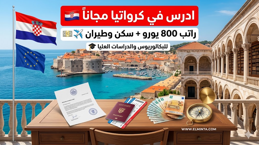 منحة جامعة دوبروفنيك في كرواتيا – دعم مالي كامل للبكالوريوس والماجستير والدكتوراه