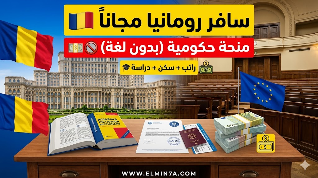 منحة حكومة رومانيا ARICE : تمويل كامل للدراسة في أوروبا (بدون شهادة لغة)