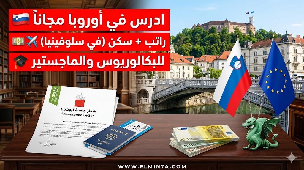 منحة جامعة ليوبليانا في سلوفينيا (ممولة بالكامل)