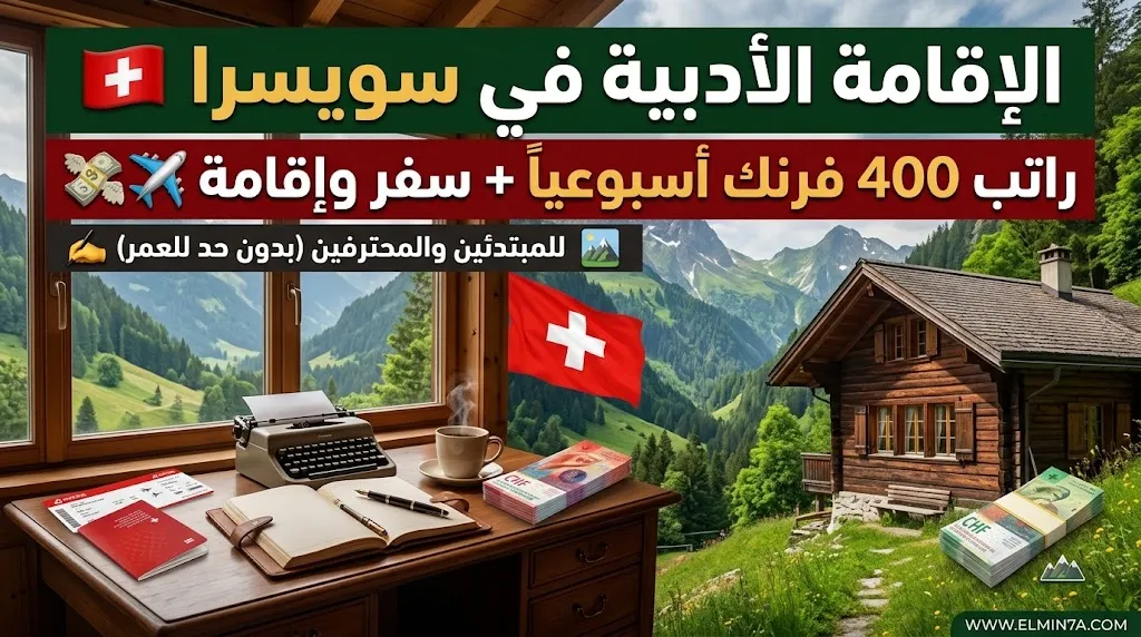 الإقامة الأدبية للكتاب في سويسرا : فرصة ممولة بالكامل لكتابة الطبيعة