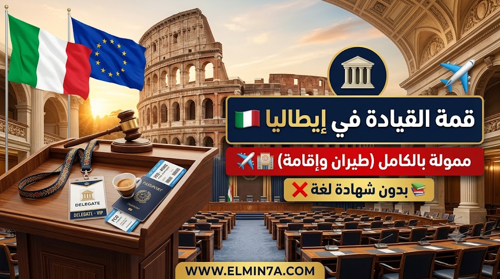 برنامج القيادة الدولية – روما، إيطاليا 2026 (ممول جزئياً وكلياً)