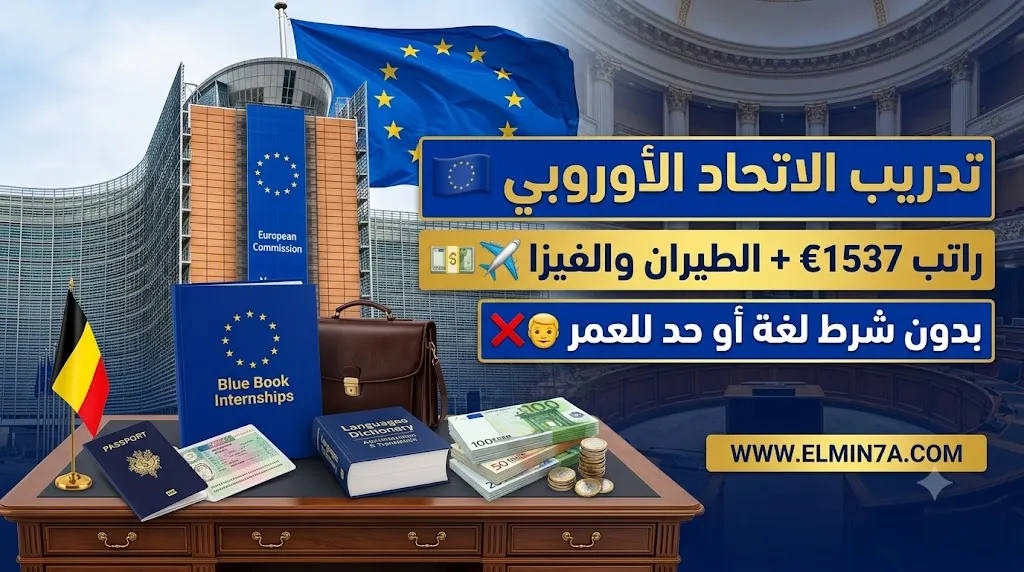 برنامج EC Blue Book Traineeship في أوروبا: تدريب ممول بالكامل في المفوضية الأوروبية