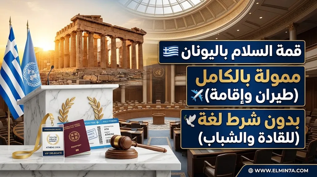 قمة السلام العالمية في اليونان : قمة شبابية دولية ممولة بالكامل في أثينا