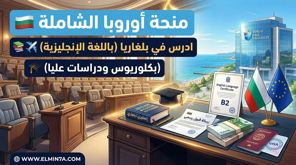 منحة جامعة بورغاس الحرة في بلغاريا | تمويل كلي أو جزئي