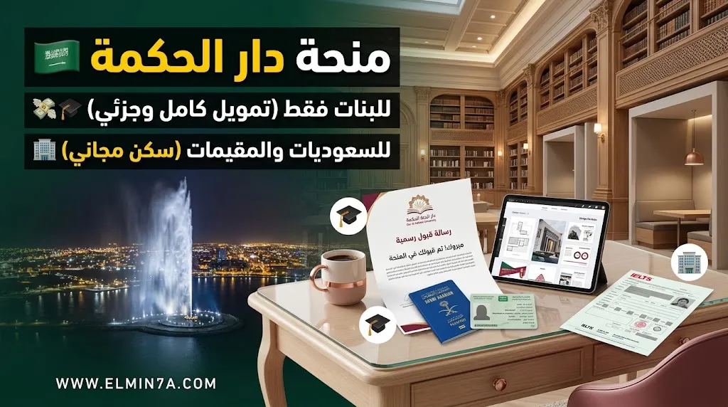 منحة جامعة دار الحكمة في السعودية – بكالوريوس وماجستير بتمويل كامل وجزئي