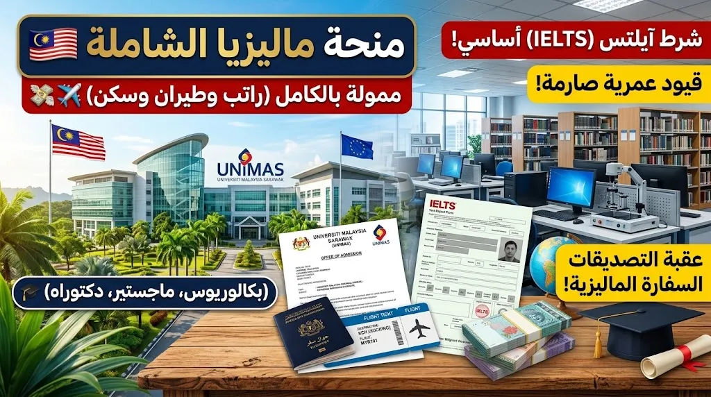 منحة جامعة سراواك في ماليزيا | ممولة بالكامل