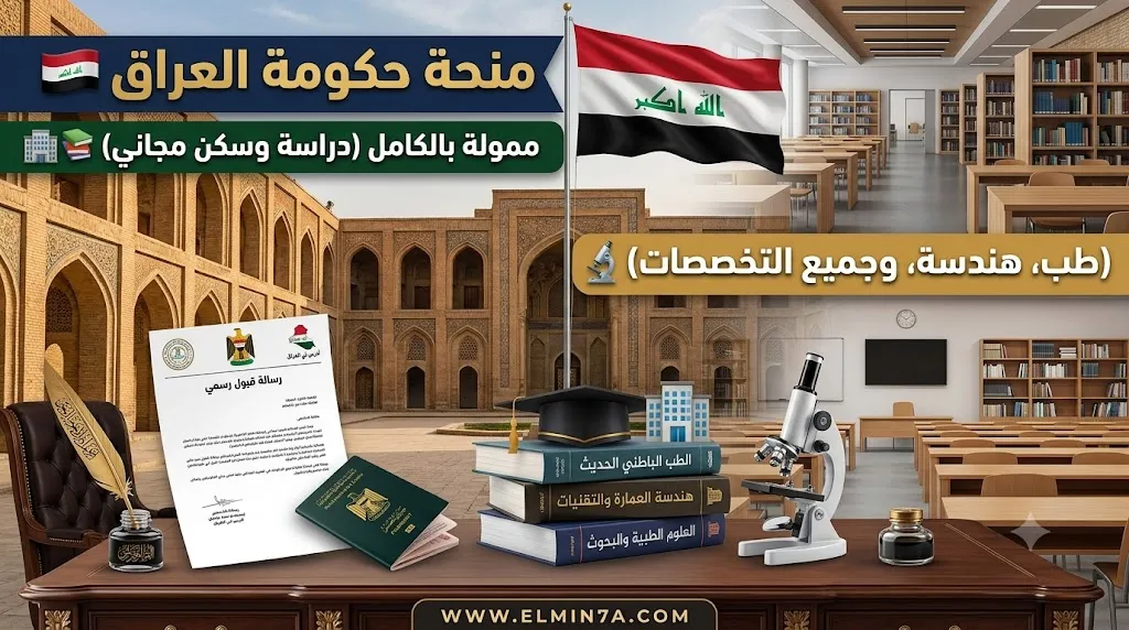 منح منصة "أدرس في العراق" : منحة الحكومة العراقية الممولة بالكامل