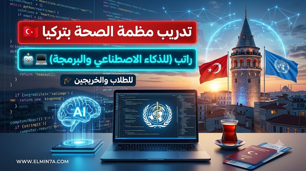 تدريب هندسة الذكاء الاصطناعي في منظمة الصحة العالمية – إسطنبول 2026 (هندسة البيانات، تطوير Full-Stack، الجودة والتقييم)