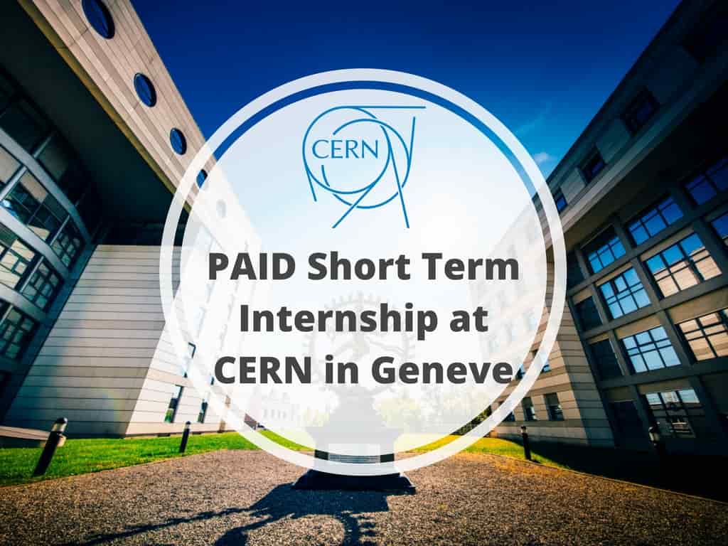 الطالب الإداري CERN