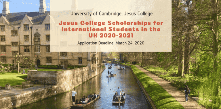 منحة كلية يسوع جامعة كامبريدج