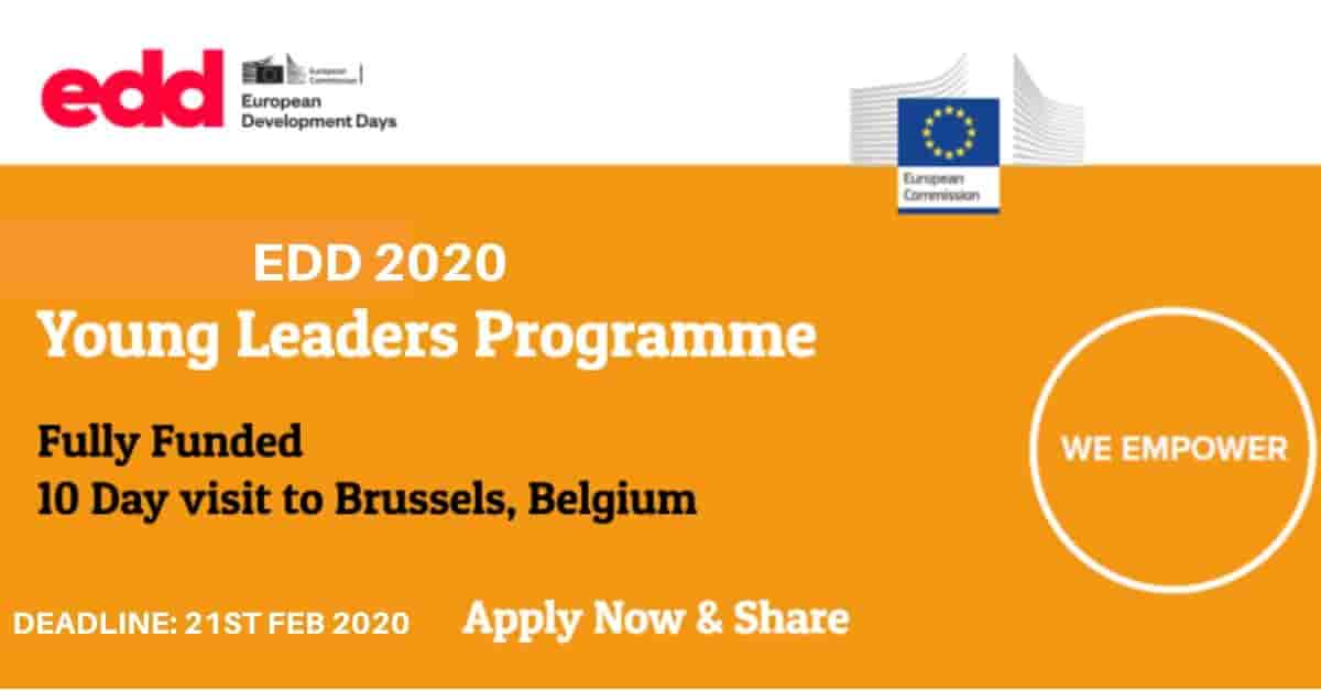برنامج القادة الشباب 2020 في بروكسل ، بلجيكا (ممول بالكامل)