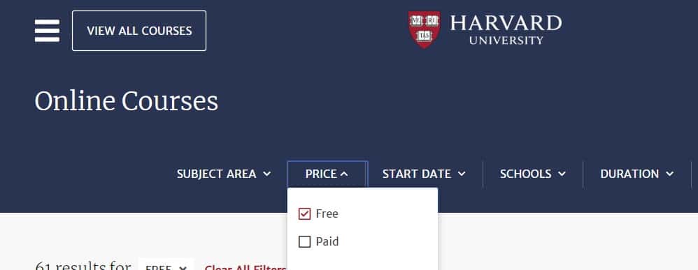 How to Find a Free Harvard University Online Course