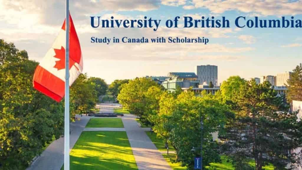 منح دراسية في كندا لدراسة الماجستير في جامعة كولومبيا البريطانية