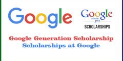 منحة Generation Google الدراسية للنساء في علوم الكمبيوتر 2021