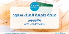 منحة جامعة الملك سعود لدراسة البكالوريوس في المملكة العربية السعودية 2025 (ممولة بالكامل)