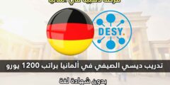 قدم الأن في برنامج تدريب DESY الصيفي للطلاب في ألمانيا | تدريب مدفوع الأجر
