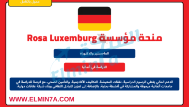 منحة مؤسسة Rosa Luxemburg Stiftung لدراسة الماجستير والدكتوراه في ألمانيا | ممولة