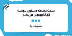 منحة جامعة لامبتون للحصول على للبكالوريوس في كندا | ممولة جزئياً