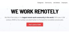 موقع we work remotely للبحث عن الوظائف في اكبر الشركات