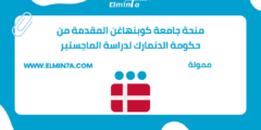 منحة جامعة كوبنهاغن المقدمة من حكومة الدنمارك لدراسة الماجستير | ممولة