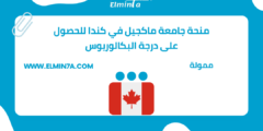 منحة جامعة ماكجيل في كندا للحصول على درجة البكالوريوس | ممولة