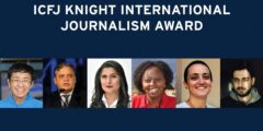 جوائز ICFJ Knight للصحافة الدولية 2023