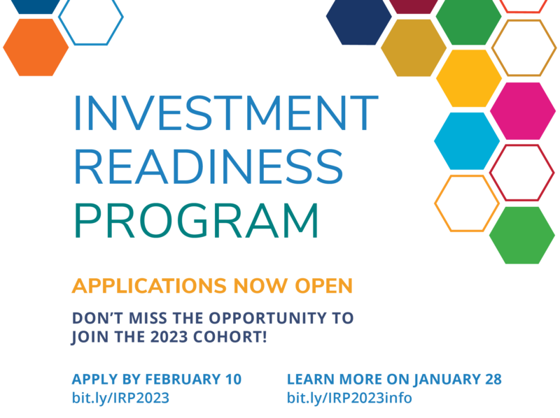 Investment Readiness Programme 2023 for Young Entrepreneurs e1673303069150