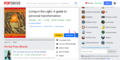 دليلك الشامل حول موقع PDF Drive لتحميل الكتب بالعربي ومميزاته