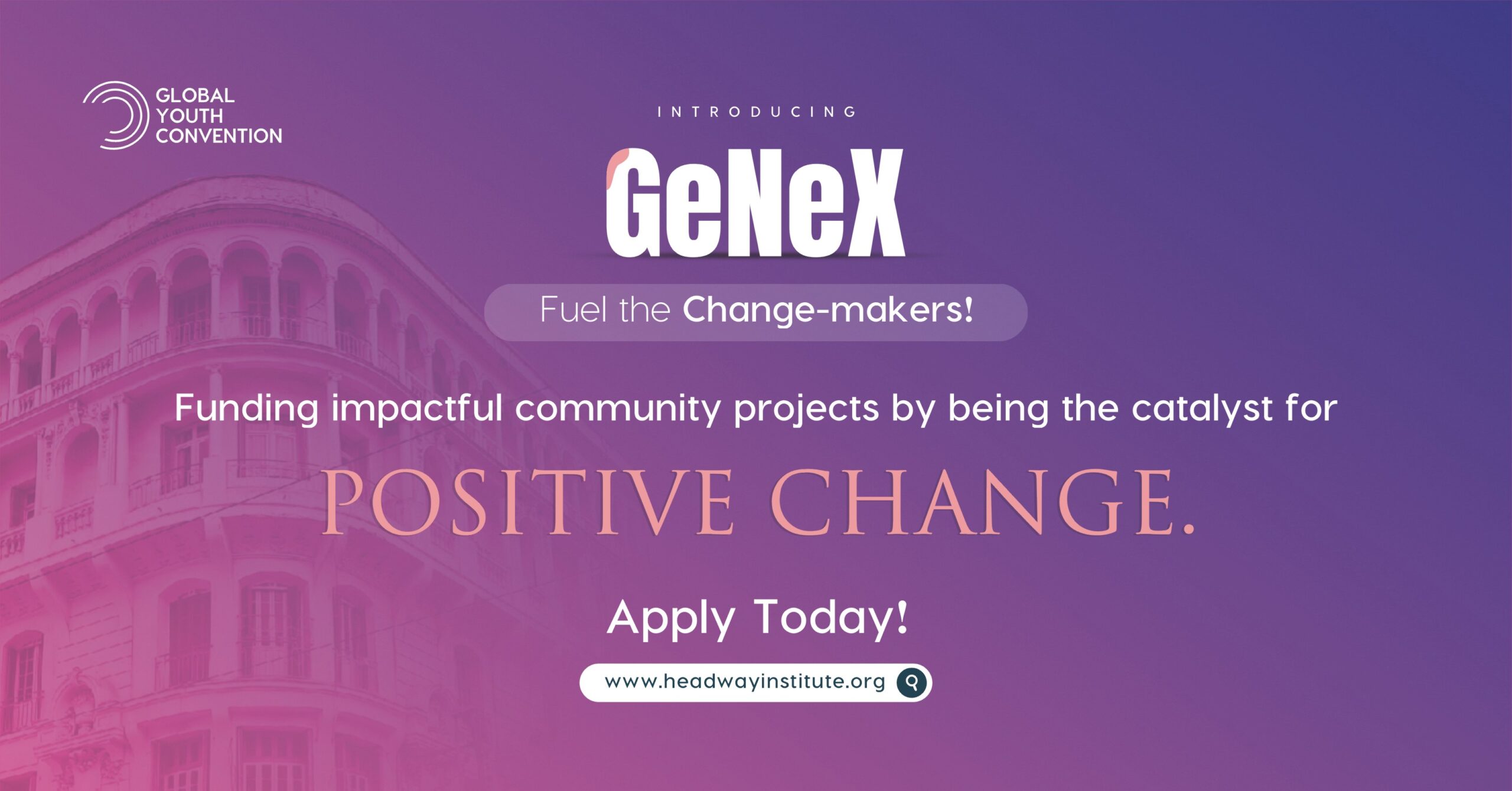 برنامج GeNeX Micro Grant 2023 في الدار البيضاء ، المغرب