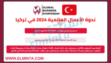 ندوة الأعمال العالمية 2024 في إسطنبول، تركيا | مقاعد ممولة بالكامل، جزئيًا، وممولة ذاتيًا