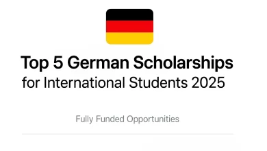 أفضل 5 منح دراسية ألمانية للطلاب الدوليين 2025 6 أفضل 5 منح دراسية ألمانية للطلاب الدوليين 2025