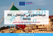 فرصة تطوع في البرتغال – ESC Oeiras 2025/2026 3 فرصة تطوع في البرتغال – ESC Oeiras