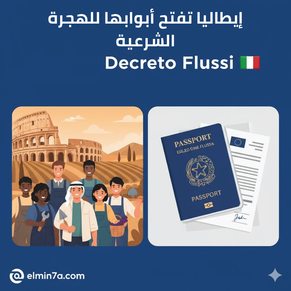 فرص عمل إيطاليا 2026: دليلك الشامل لتقديم طلبات Decreto Flussi (عقود العمل الموسمية والدائمة)